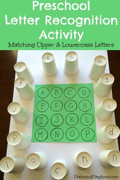 Fun Letter Recognition Games for Kindergarten.